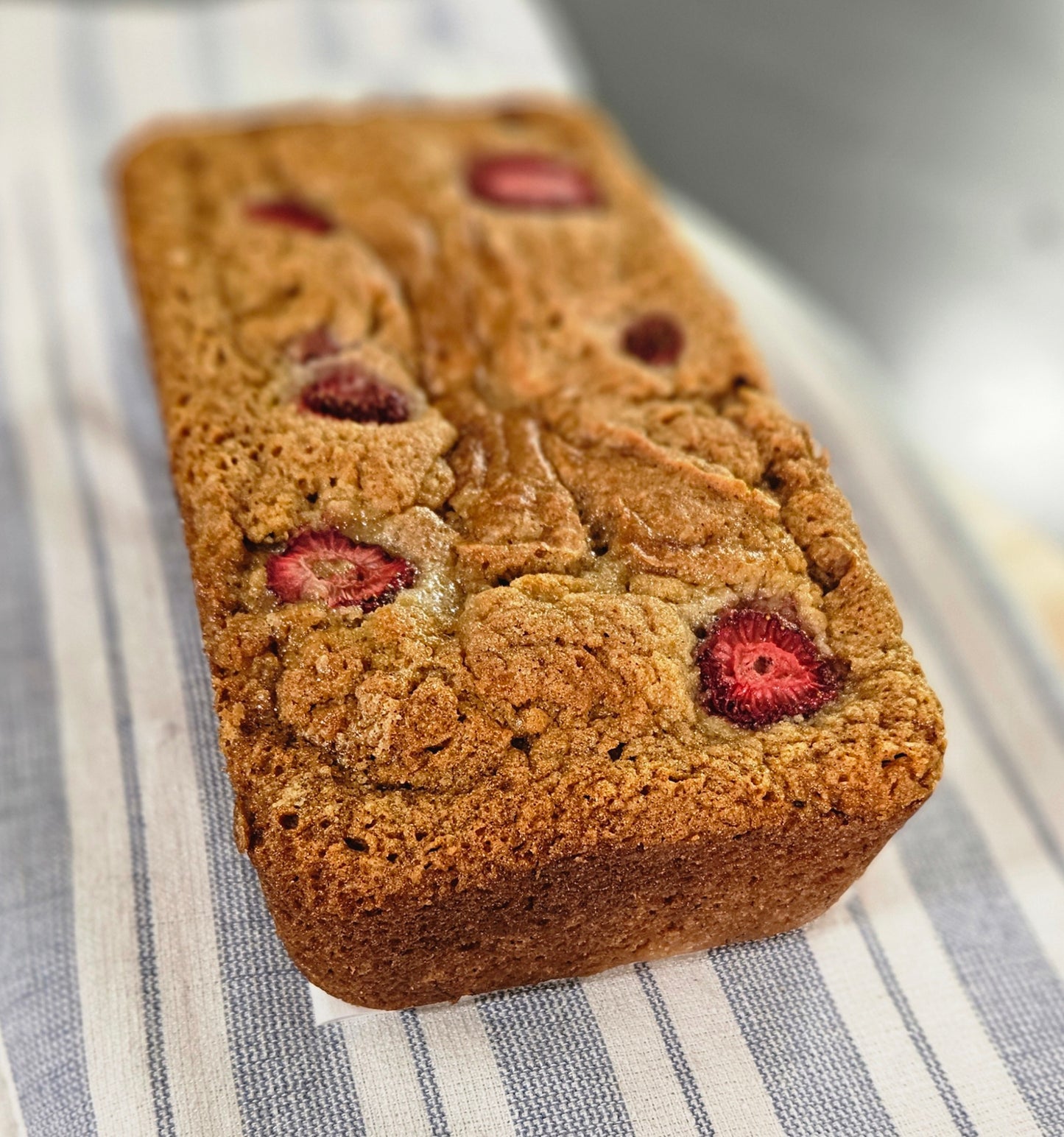 Banana Strawberry Bread