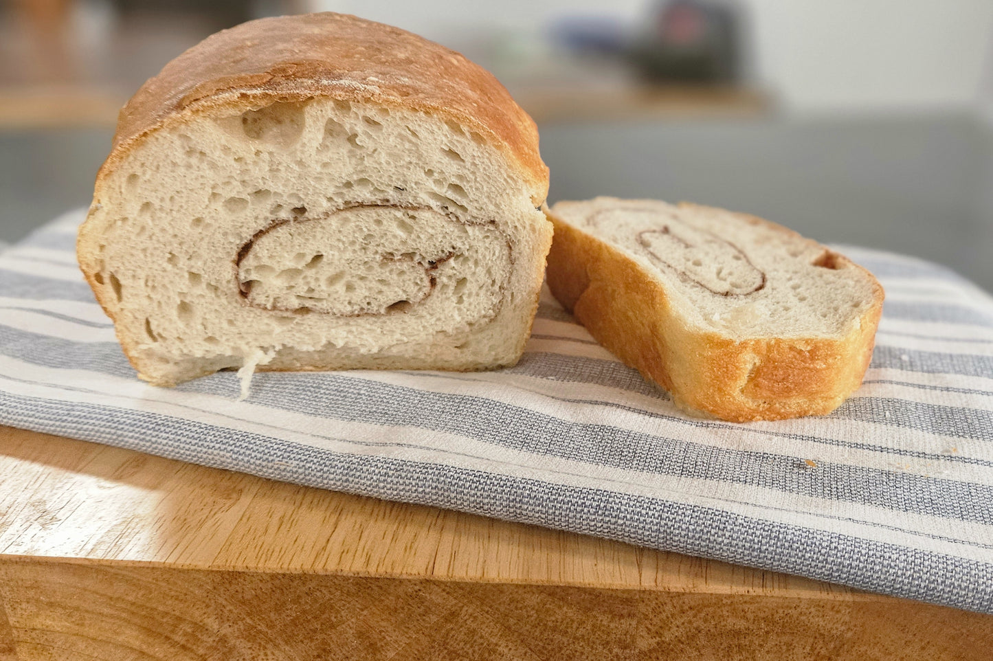 Sourdough Cinnamon Swirl Loaf