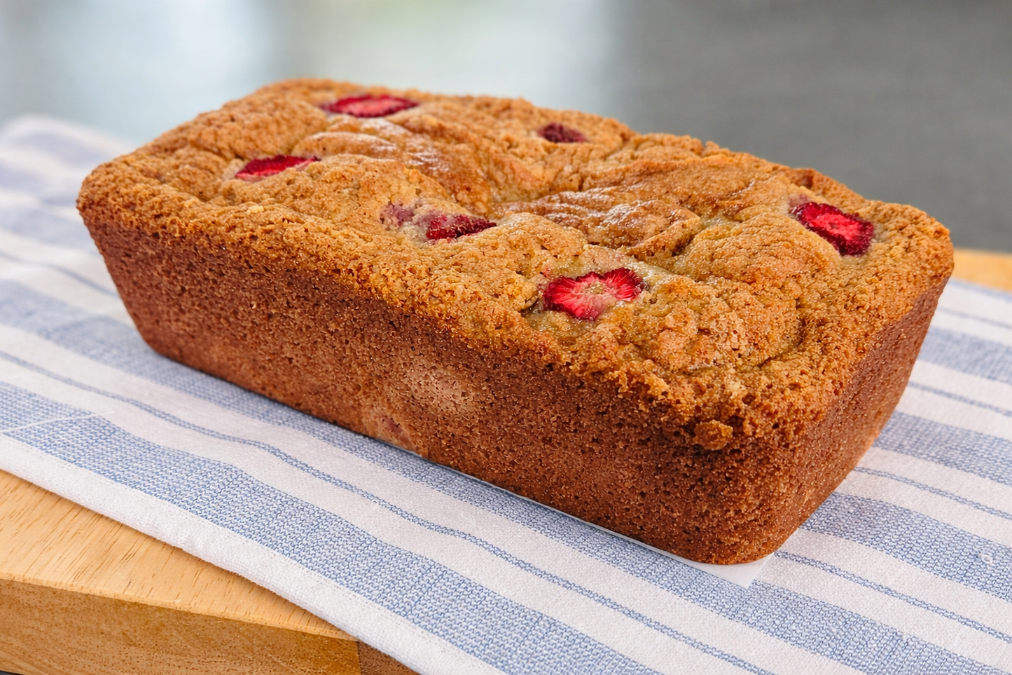 Banana Strawberry Bread