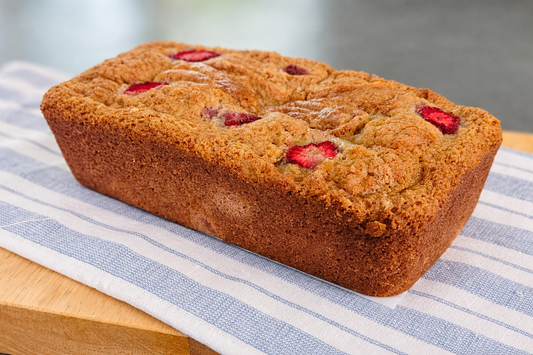 Banana Strawberry Bread